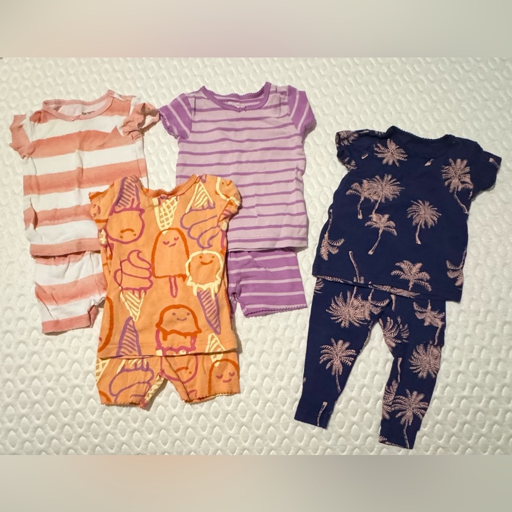 Carter’s 12 months Pajamas Bundle/Lot
